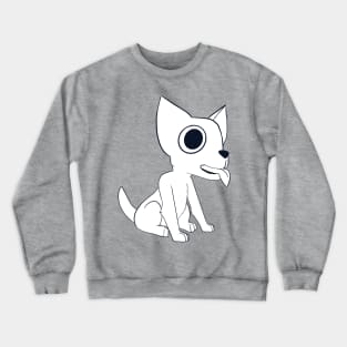 Charlie the Chihuahua - Black & White Crewneck Sweatshirt